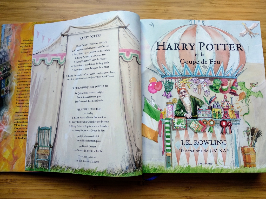 Livre Harry Potter et l'Ordre du Phénix Illustration de Jim Kay